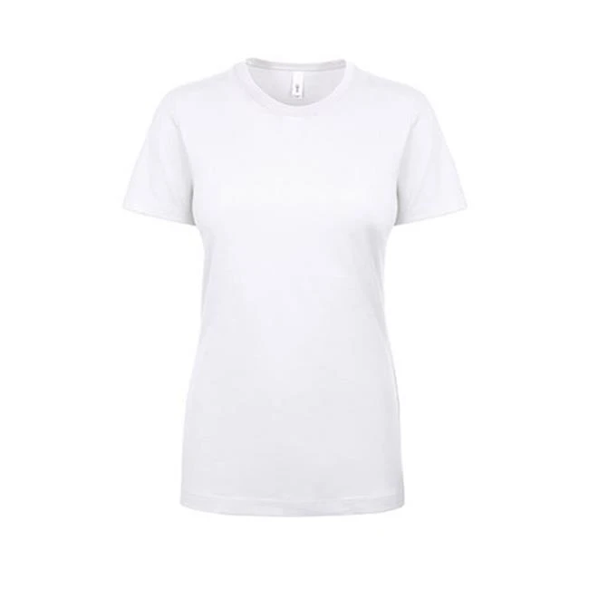 Next Level NL1510-Dark Gray-M Womens Ideal Crew Short Sleeve T-Shirt - Medium Dark Gray