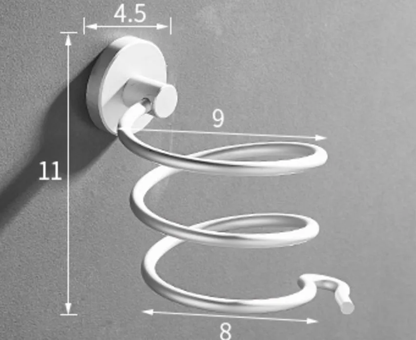 Dofaso многофункциональный алюминиевый настенный фен для ванной комнаты настенный Стеллаж Держатель для сушилки
