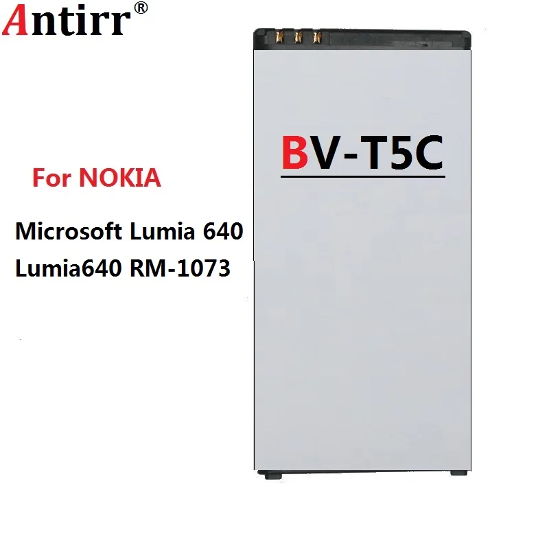 

2500mAh 9.5Wh BV-T5C / BV T5C BVT5C Replacement Battery For Nokia Microsoft Lumia 640 Lumia640 RM-1073