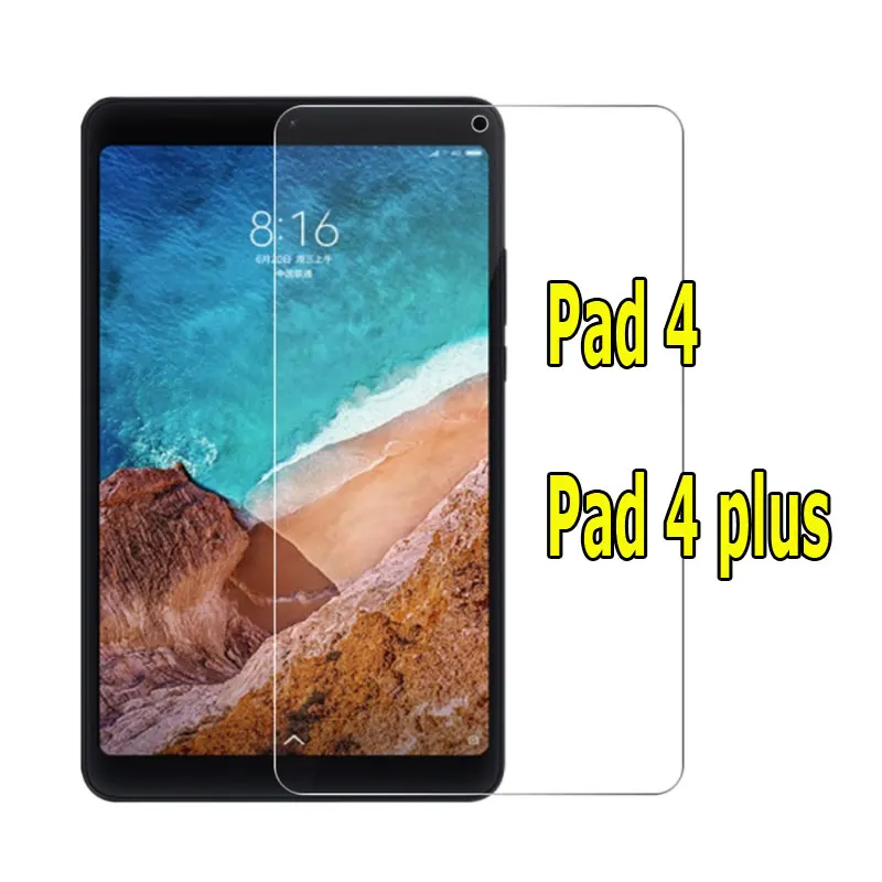 С уровнем твердости 9H закаленное Стекло для Xiaomi mi Pad mi pad 4 mi pad4 плюс 8,0 дюймов 10,1 планшет Экран протектор Защитная пленка, стекло Защита