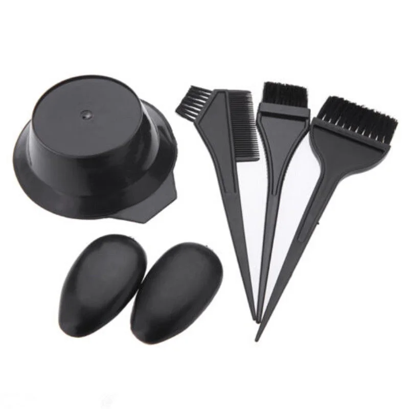 1 set Hair Color Tools Hairdressing Coloring Brushes Bowl Combo Salon