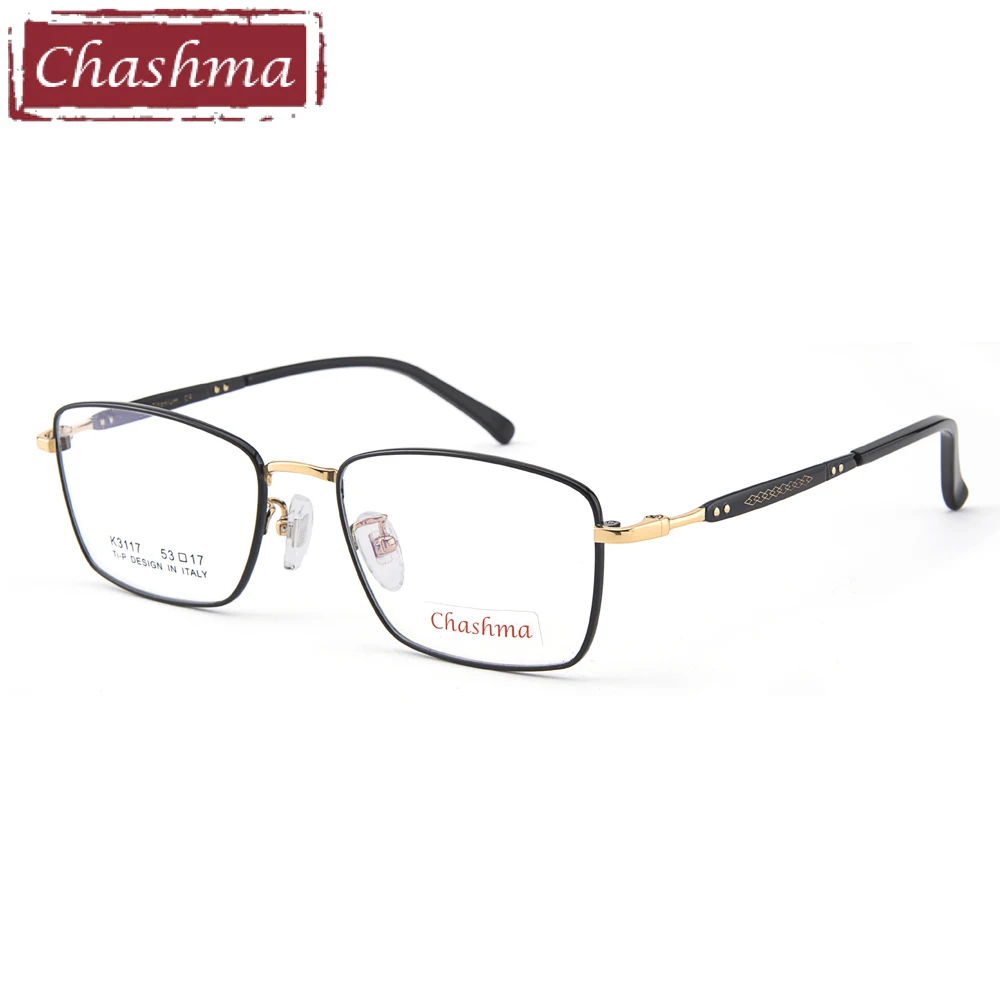 Очки Chashma брендовые дизайнерские очки из чистого титана Модные оптические