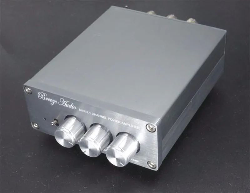 

New DP1 TPA3116D2 2.1 channel amplifier 2*50W+100W Subwoofer Large Power Pure HIFI Aduio Digital Amplifier