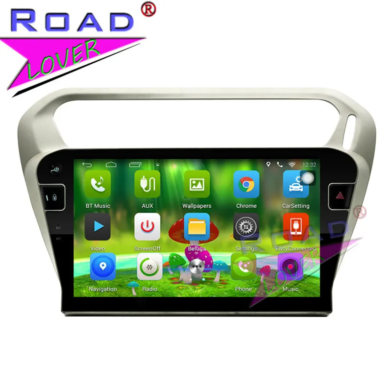 Cheap TOPNAVI Android 6.0 2G+32GB 10.1" Quad Core Car PC Head Unit Player For Peugeot 301/Elysee Stereo GPS Navigation Audio NO DVD 3G 1