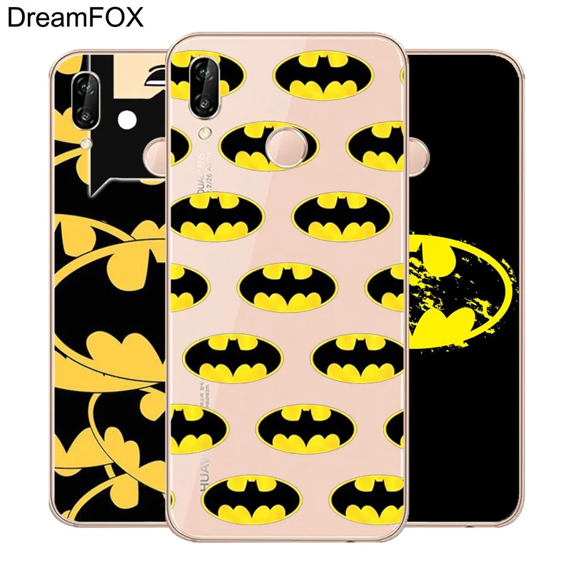DREAMFOX M061 Batman Joker Comics Soft TPU Silicone Case Cover For Huawei Honor 6A 6C 6X 7C 7X 8 Lite Pro |