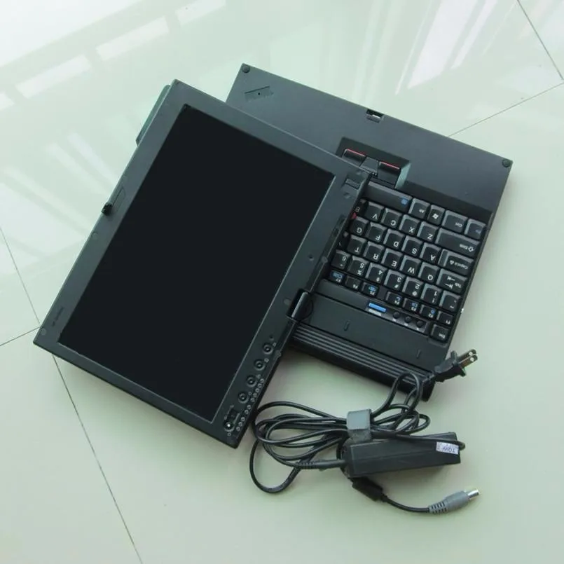 Автомобильный диагностический компьютер thinkpad x200t сенсорный экран Лучшая цена с батареей без hdd для mb star c4 c5 для bmw icom