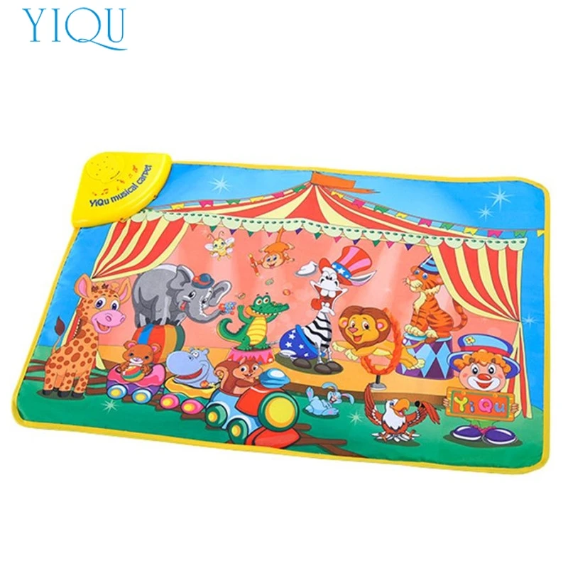 

Hot YIQU Kids Baby Zoo Animal Musical Touch Play Singing Carpet Mat Toy Levert Dropship Oct 26