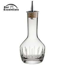 Классическая бутылка-горькая с вертикальной огранкой, 90 мл, стеклянная бутылка, разливщик ликера, барменный инструмент, набор барменов для коктейлей