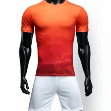 /19 Sqv2d DIY флаг Футбол Джерси air team training комплект рубашка с короткими рукавами Спортивная рубашка Джерси рубашка