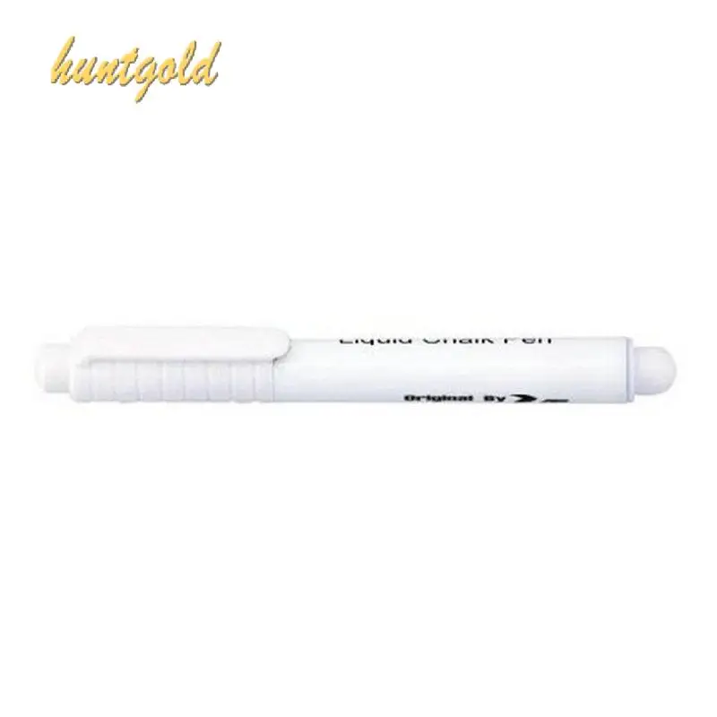 

2x Erasable White Chalk Pen Home Nursery Sticker Metal Chalkboard Marking