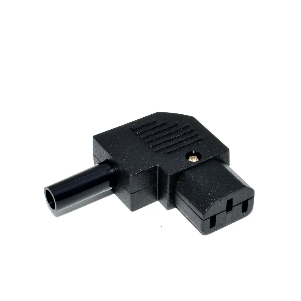 

IEC320 C13 Female Plug jack Right Angle Side Entry / UPS Audio Plug Socket / 10A / 16A AC Power Industrail Socket,2pcs/lot