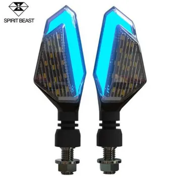 

SPIRIT BEAST Motorcycle Signal Lights Steering LED Turn Signal Daytime Lights Brightness Motorbike Accessories