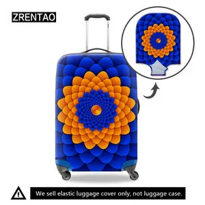blue trolley case covers
