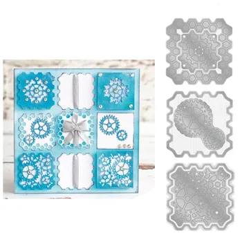 

Gearwheel Dragonfly Butterfly Tulip Rose Patchwork Metal Cutting Dies For Scrapbooking Card Making Album Embossing New 2019