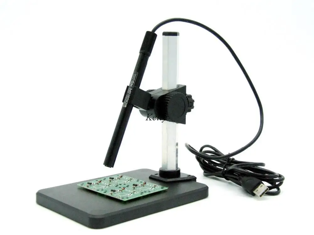 HD 2MP USB 1 600X Continous Focal Digital Microscope For Circuit Board