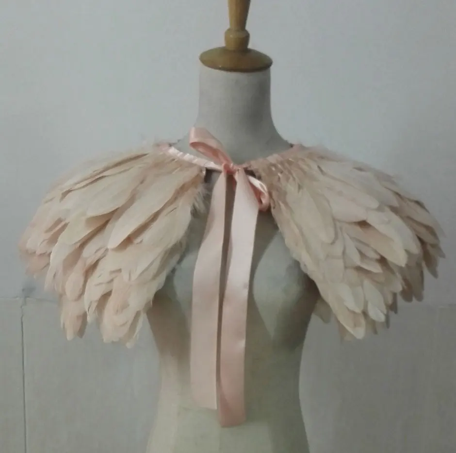 

handmade gorgeous feather cape #FC594
