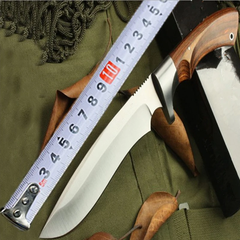 

Tactical Outdoor Army Hunting EDC Tools Survival Fixed Blade Straight Knives Titanium Knife Fixed Blade Knife Edc Knife