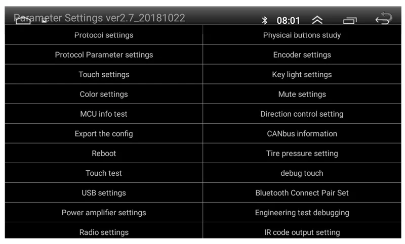 Android8.1 7-дюймовый автомобильный Радио 2din автомобильный мультимедийный плеер gps навигации DVR для Toyota Avensis 02-08