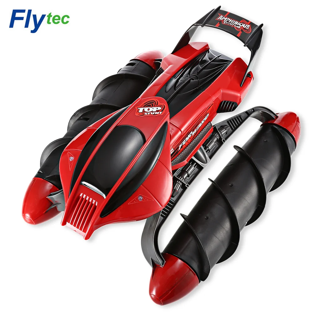 Flytec 989 393 2.4 г вездеходные высокого Скорость Р/У танки амфибия трюк