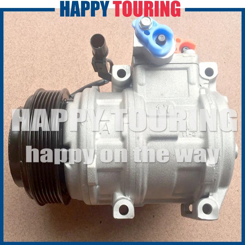 1, AUTO AC Aircon Compressor for Ssangyong Actyon Rexton Kyron 6652300511 6652300311