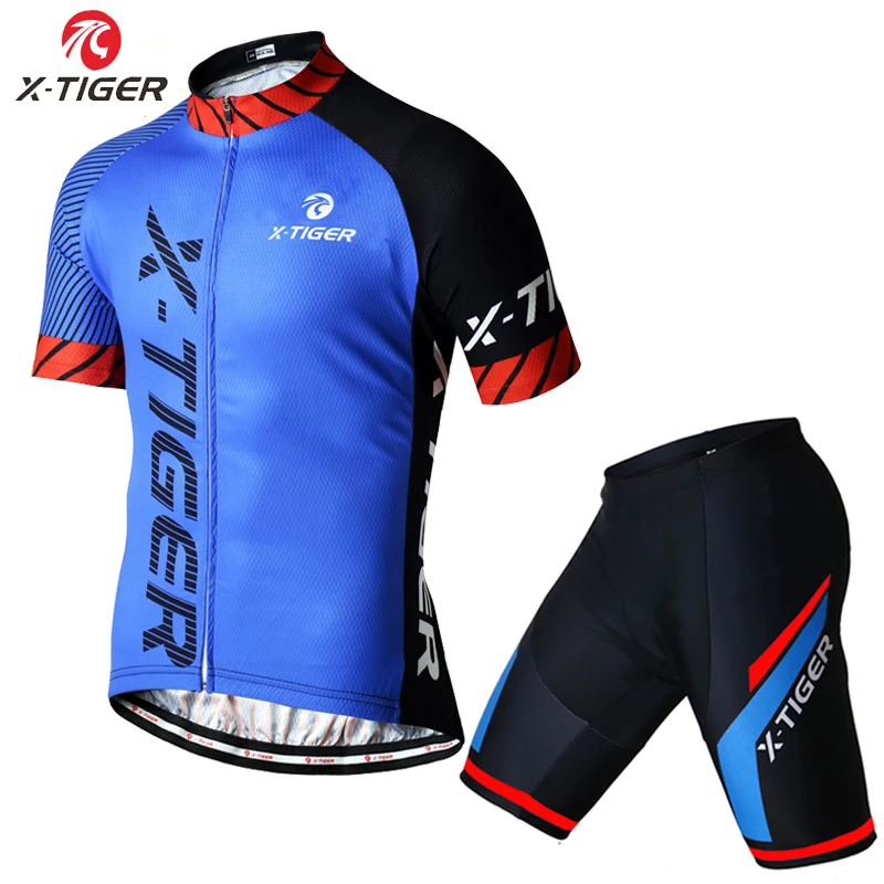 X-Tiger Pro Велоспорт майки набор Майо Ropa Ciclismo горный велосипед одежда спортивная одежда гоночный велосипед одежда Велоспорт Комплект - Цвет: Normal Cycling Set