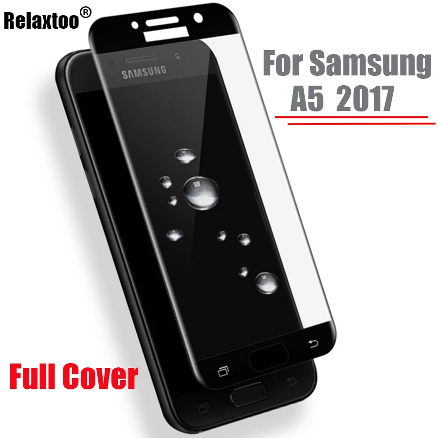 Стекло для Samsung A5 2017 Защитная пленка экрана закаленное стекло A 5 защитная 9H |