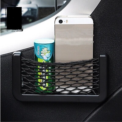 Car Storage Net Automotive Pocket Organizer Bag For Mitsubishi ASX/Outlander/Lancer Evolution/Pajero/Eclipse/Grandis car styling |
