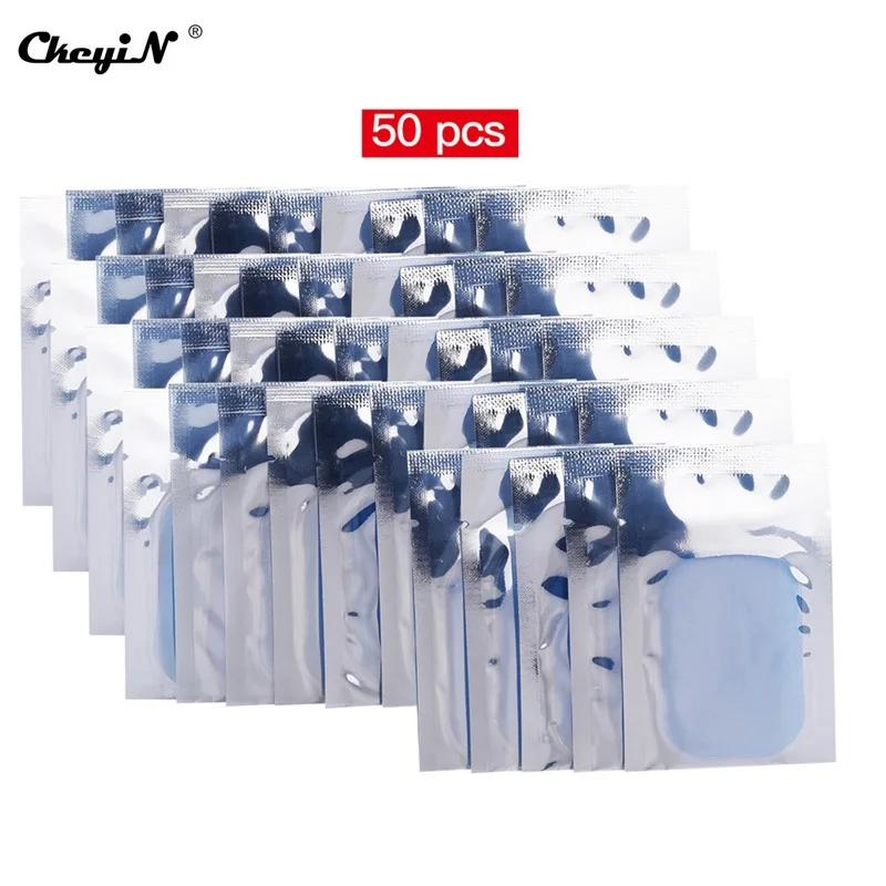 “ Pads para Ems 42 50 Pcs Substituição Gel