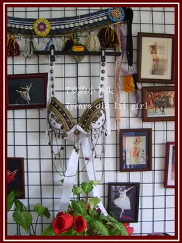 

Tribal belly dance bra B89