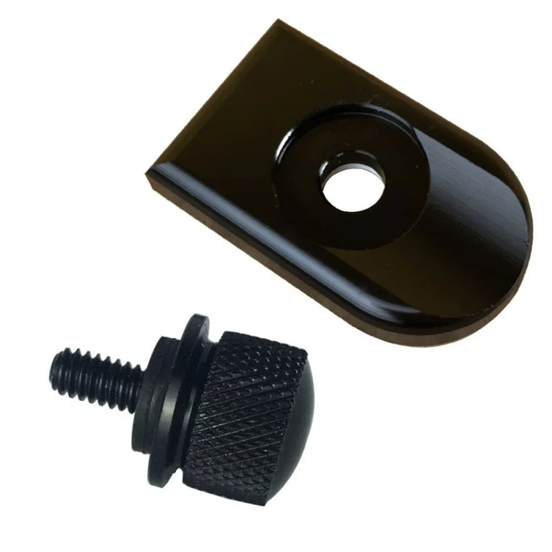 

1/4-20 Motorcycle Seat Bolt Tab Screw Mount Button Cover For Sportster Dyna Touring Fatboy Road King Softail