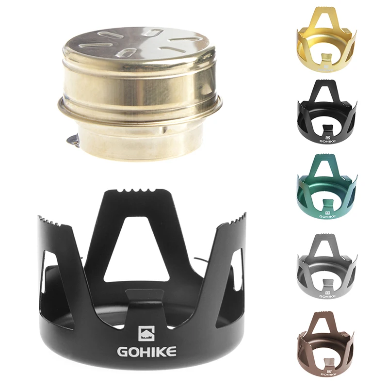 

Outdoor Picnic Stove Combustor Alcohol Stove Camping Furnace Portable Folding #0626 #A