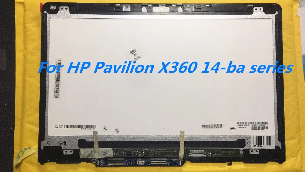 Для hp Pavilion X360 14-BA 1366*768 или 1920*1080 сенсорный экран дигитайзер ЖК-дисплей в сборе с сенсорной панелью