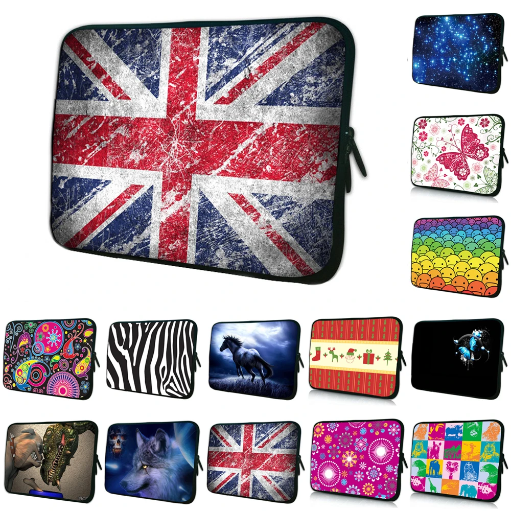 

Unisex Notebook Protective Inner Bags 7" 8" 10" Tablet 10.1 9.7 12 13.3 14 15.6 15.4 17 Laptop Shell Cover Pouch Bag For Apple