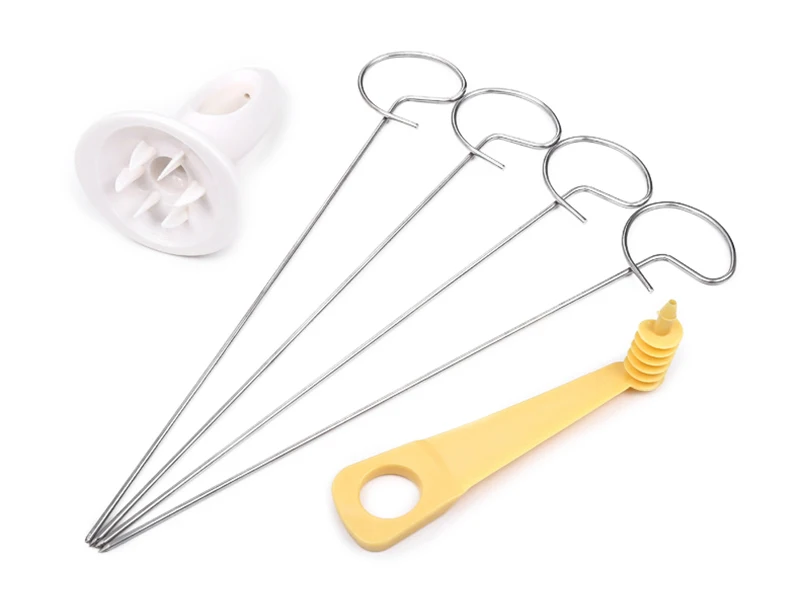 TUUTH 1PCS 3 String Rotate Potato Slicer Stainless Steel +Plastic Twisted Potato Slice Cutter Spiral DIY Manual Creative7