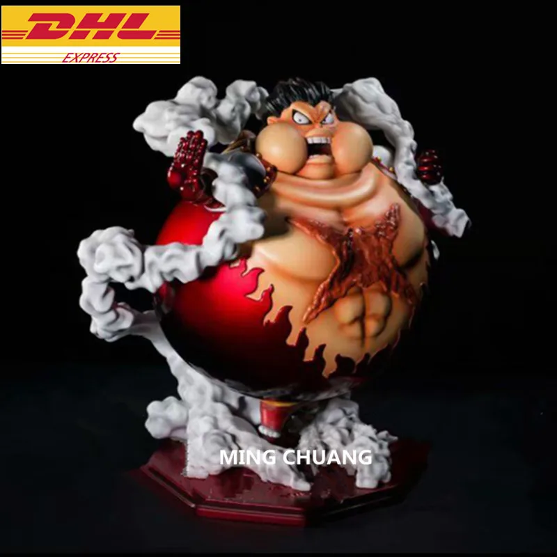 

11" ONE PIECE Statue The Straw Hat Pirates Bust Monkey D. Luffy Full-Length Portrait 1:4 GK Action Figure Toy BOX 30 CM Z225