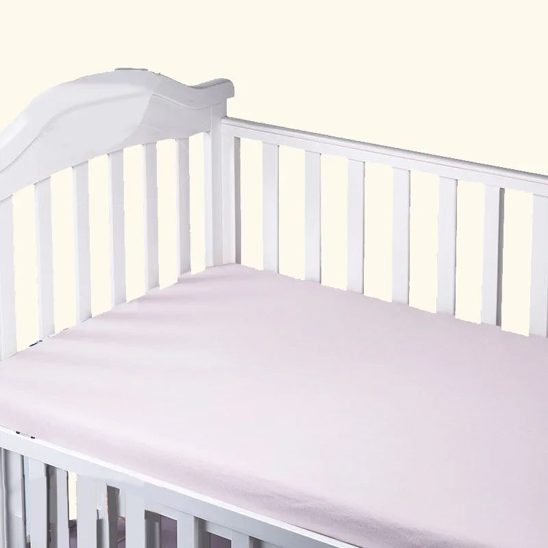 ALWAYSME, детские дышащие мягкие стандартные кроватки, матрацы для малышей, простыни, покрывала 65x120 см, хлопковые Вязаные домашние текстильные простыни, покрывала - Цвет: Pink