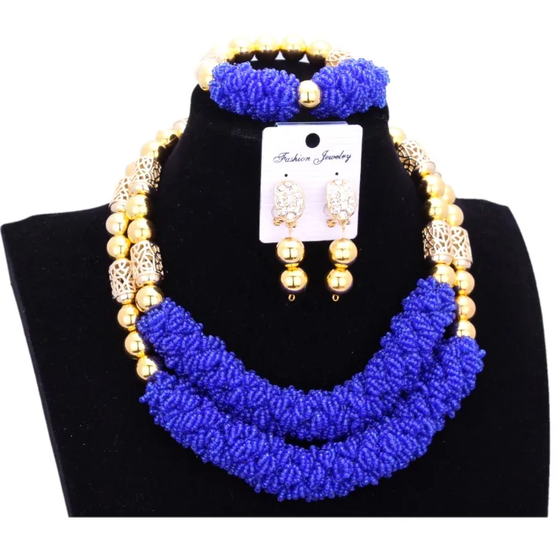 Dudo Jewelry Bridal Dubai Gold Jewelry Sets for Women African Nigerian Jewellery Set Royal Blue Necklace Bracelete Earrings Set цена Dudo Jewelry Bridal Dubai Gold Jewelry Sets for Women African Nigerian Jewellery Set Royal Blue Necklace Bracelete Earrings Set цены онлайн