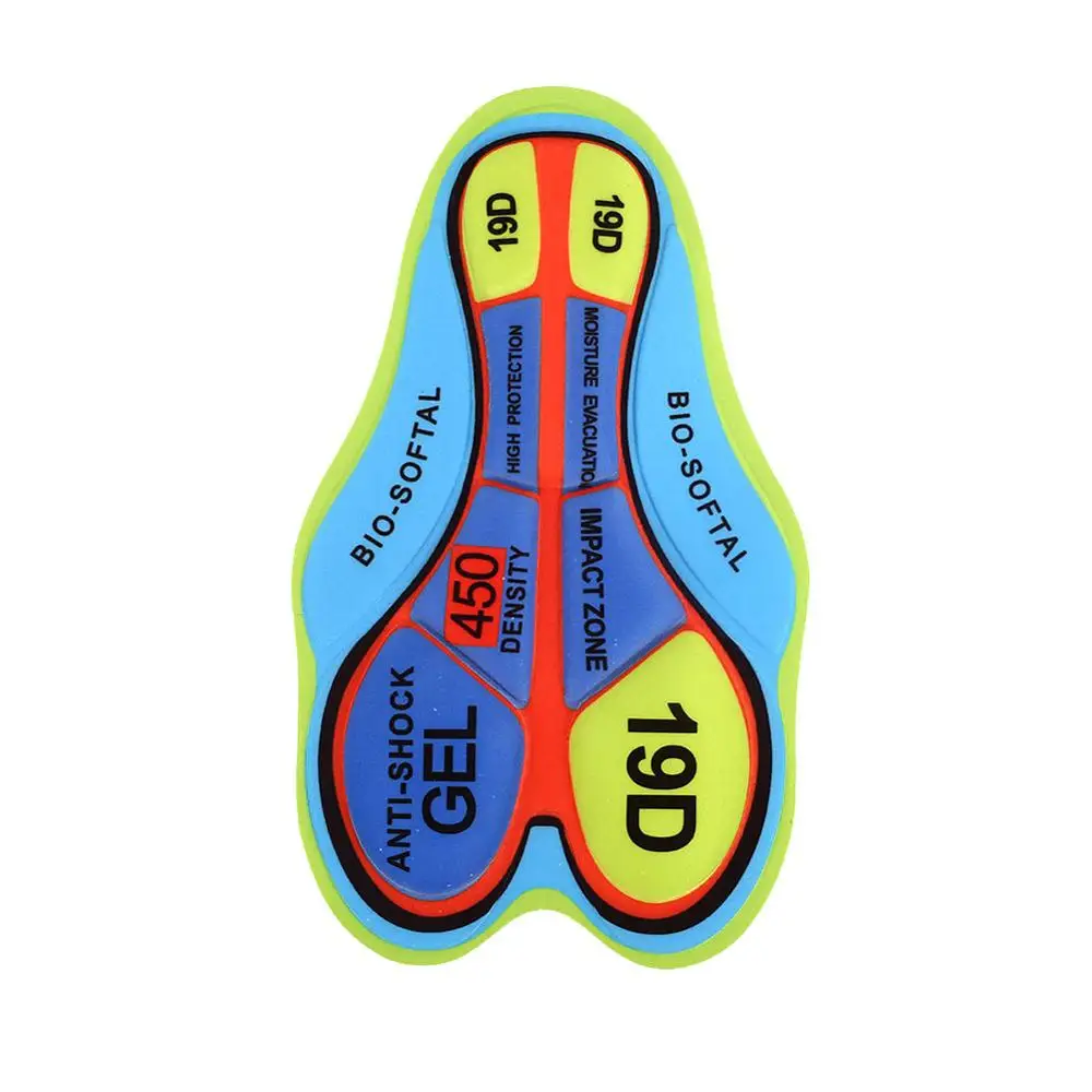 Велосипедные шорты гелевые подушечки для сидения велосипедная база Велосипедное нижнее белье дорожная велосипедная Губка Подушка велосипедисты колготки База аксессуары - Цвет: 19D