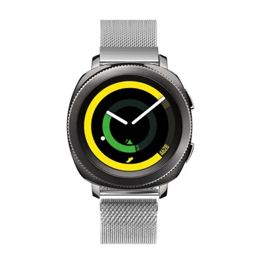 4 Colors 20mm Width Watch Band For Samsung Gear Sport Strap Samsung Gear Metal Buckle Milanese Watchband Replaced Bracelet Strap 4 Colors 20mm Width Watch Band For Samsung Gear Sport Strap Samsung Gear Metal Buckle Milanese Watchband Replaced Bracelet Strap