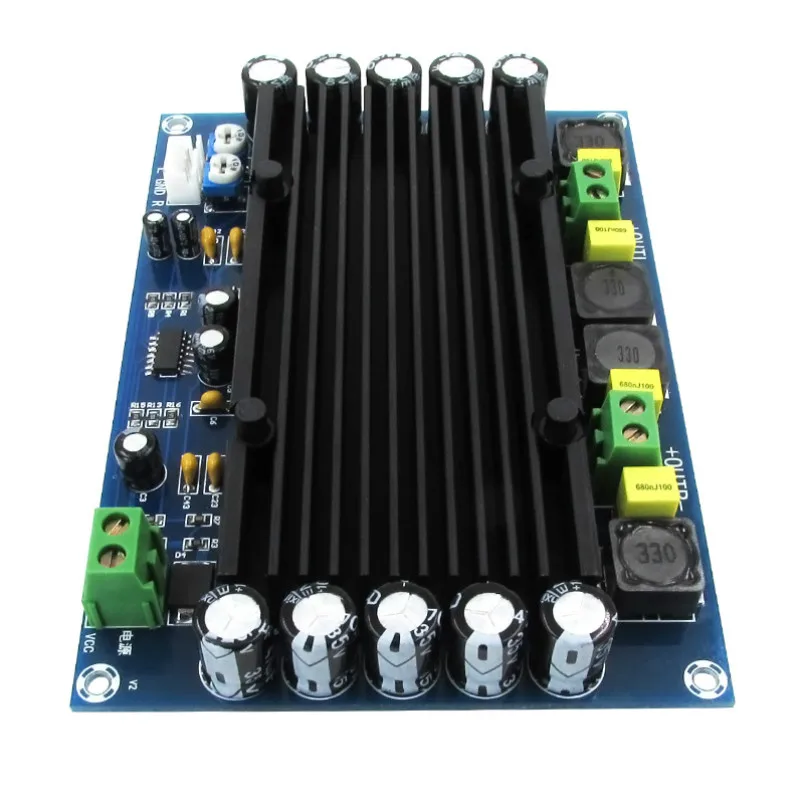 AIYIMA Amplifiers Audio Board Amplificador Pre-class TPA3116D2 Two Channel Digital Amplifier Board 150x2 DC12-24V