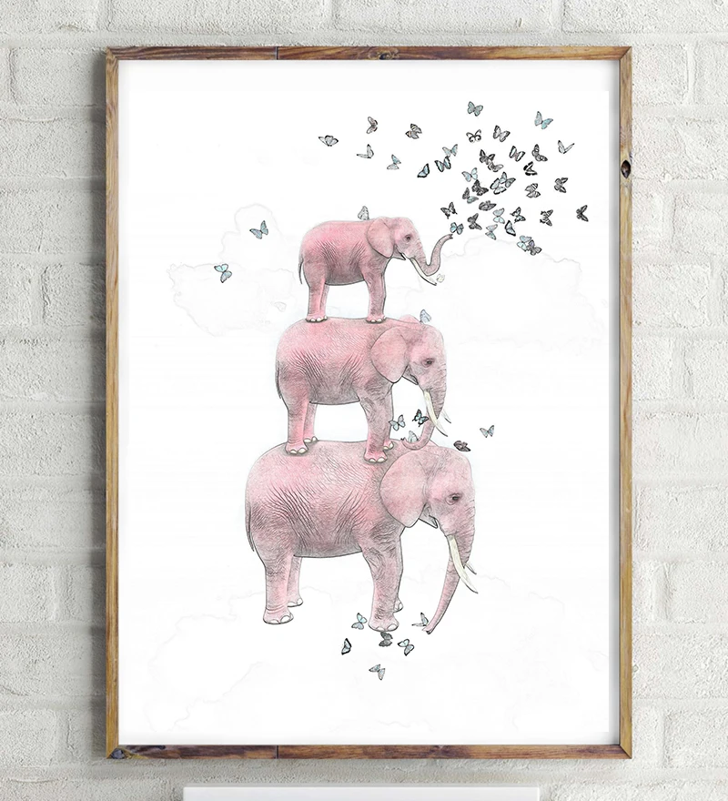 Elephants Butterfly 1