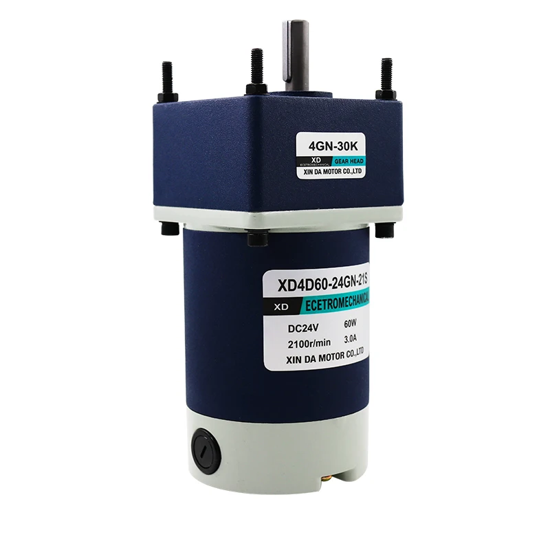 

12V24V DC Motor 60W Gear Motor Gear Motor Low Speed Positive and Negative Adjustable Speed Mute Motor