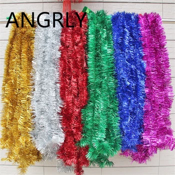 

2m Christmas Tree Color Bars Pull Flowers Wedding Decoration Supplies Party Holiday Home Decoration Accessories Candy