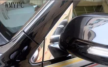 Front Window Triangle Cover trim sticker Car Exterior For Toyota Prado 2010- 2017 Land Cruiser 2008- 2017 former triangle