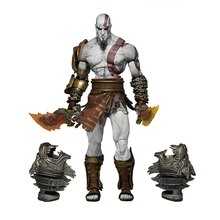 18 cm neca jogo deus da guerra 3 fantasma de sparta kratos figuras de ação brinquedos por atacado collectible pvc modelo de brinquedo presente para crianças n288