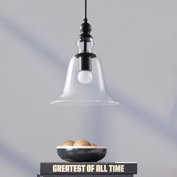 

Country Style Glass Pending Lighting Fixture Modren Hanging Lamps For Bedroom LED Pendant Lights Living Room Hanglamp Luminaire