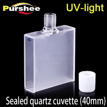 

Quartz cuvette cell with screw cap(40mm)