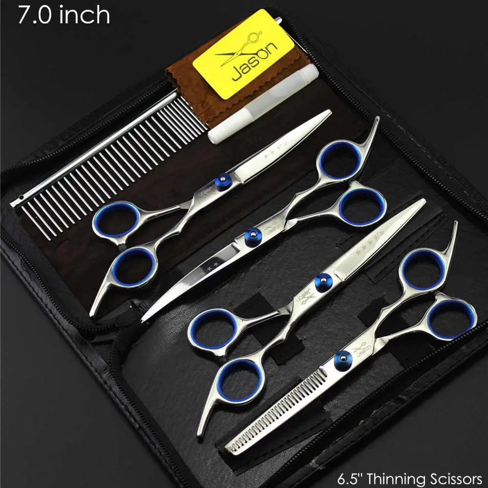 6"/7" Professional Pet Scissors for Dog Grooming Straight & Thinning