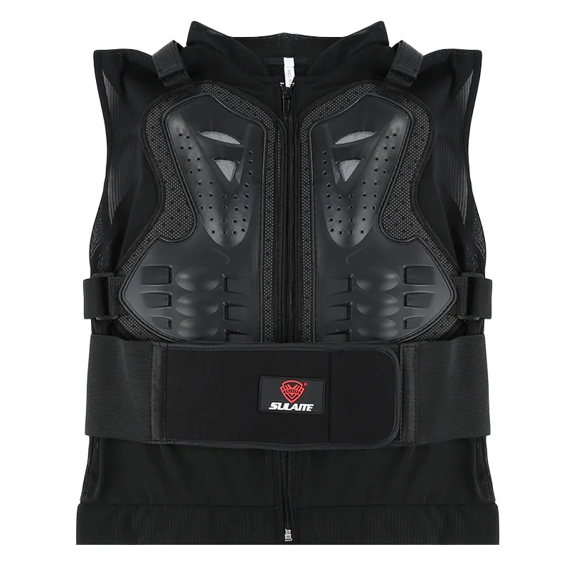 Сильный мото Броня мотоциклетная куртка Защита тела рубашка Лыжный спорт тела Броня позвоночника Грудь назад протектор Защитное снаряжение M-XXL