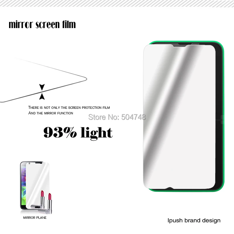 For Nokia lumia 530 With 5 pcs/lot Mirror Screen Protector
